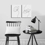 Wallity Lienzo Decorativo Multicolor 2P3040CIZC-03 (2 Piezas)